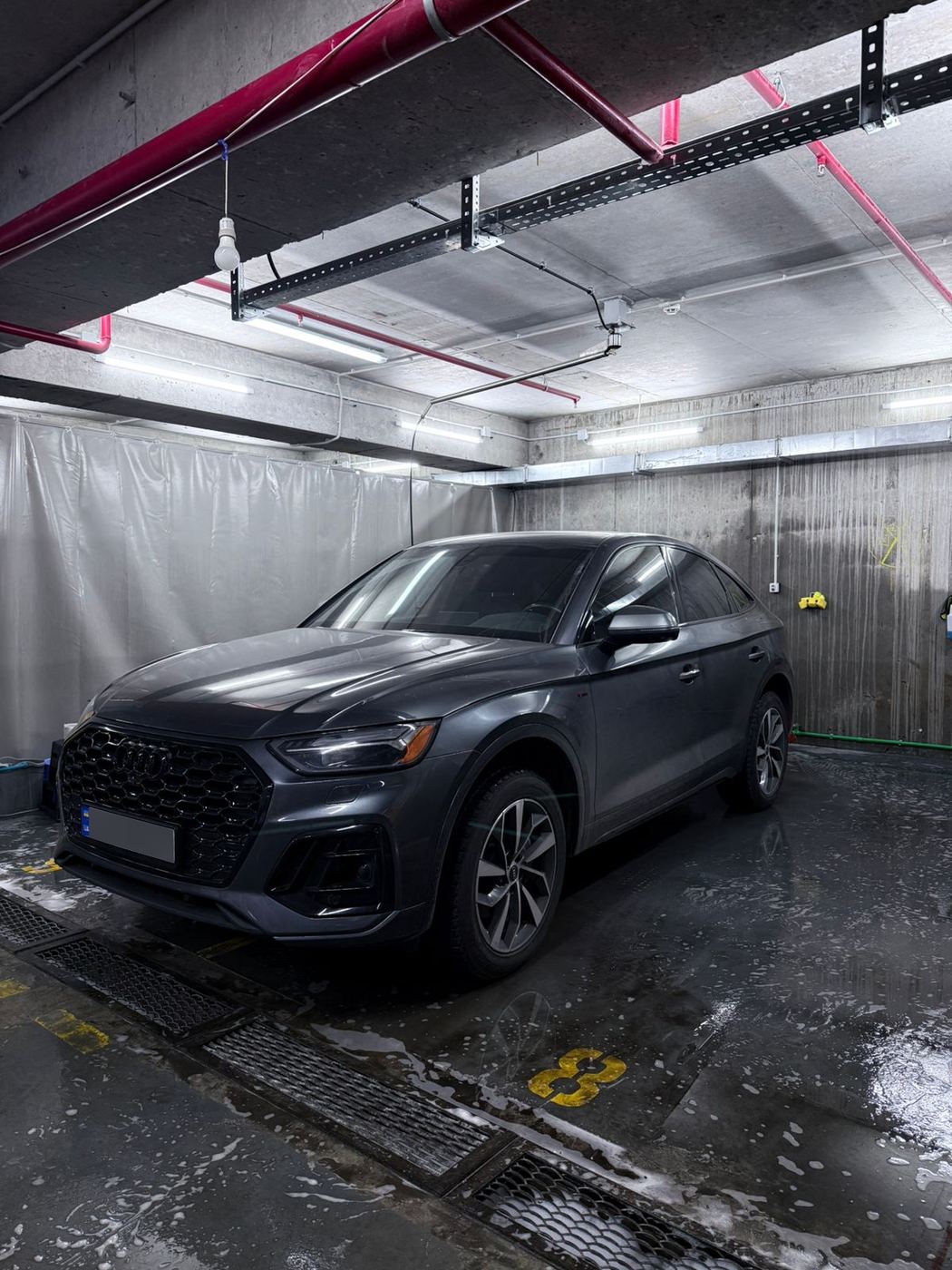 Audi чистий після мийки — фінальний результат